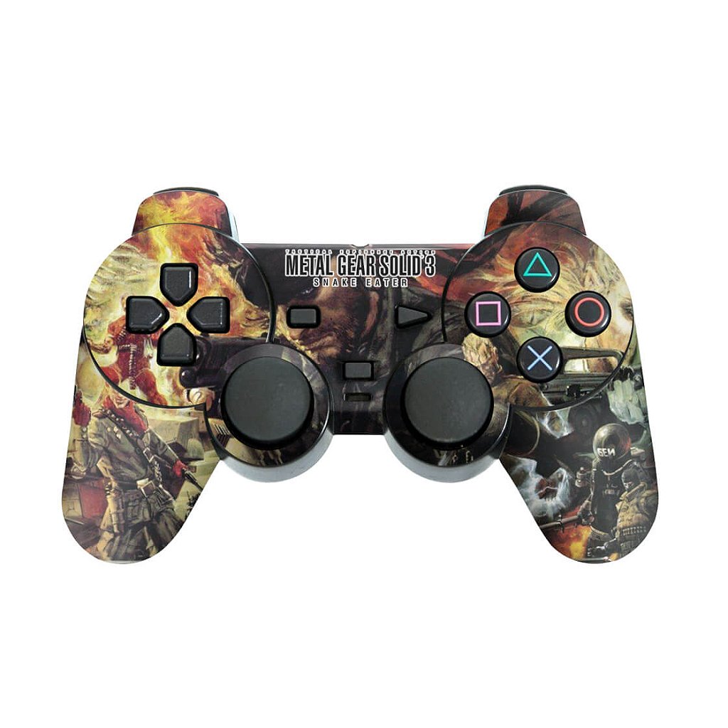 Skin Anti-Rage PS2 Controle - Metal Gear Solid 3