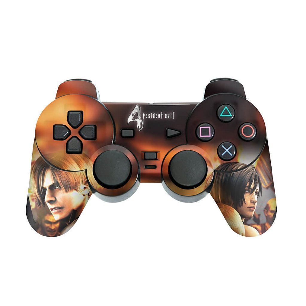 Skin Anti-Rage PS2 Controle - Resident Evil 4