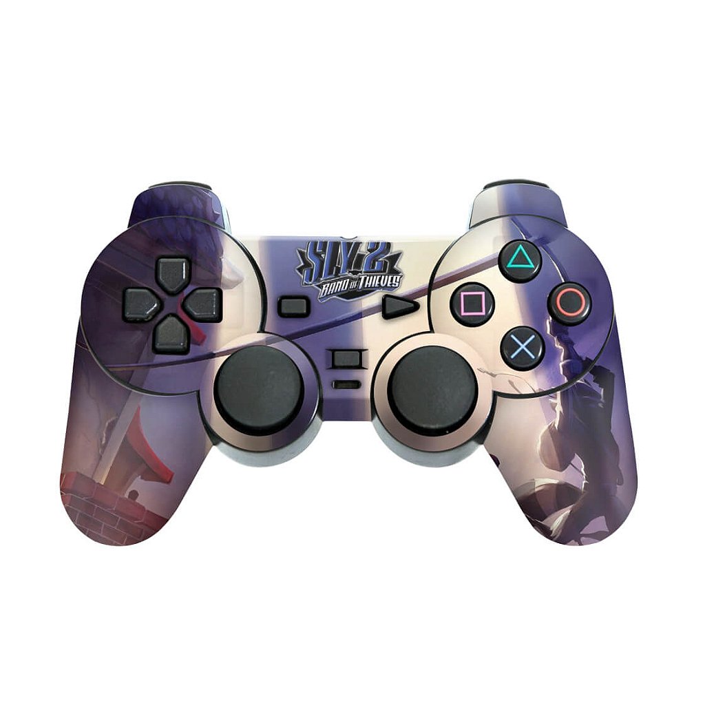 Skin Anti-Rage PS2 Controle - Sly 2