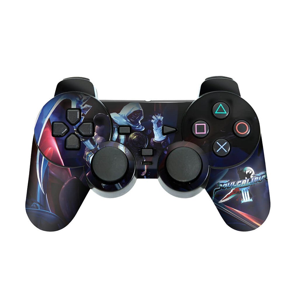 Skin Anti-Rage PS2 Controle - SoulCalibur III