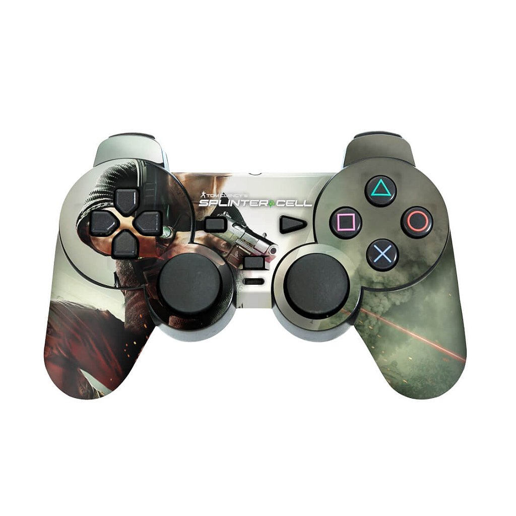 Skin Anti-Rage PS2 Controle - Splinter Cell