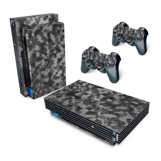 Skin Anti-Rage PS2 Fat - Camuflada Cinza