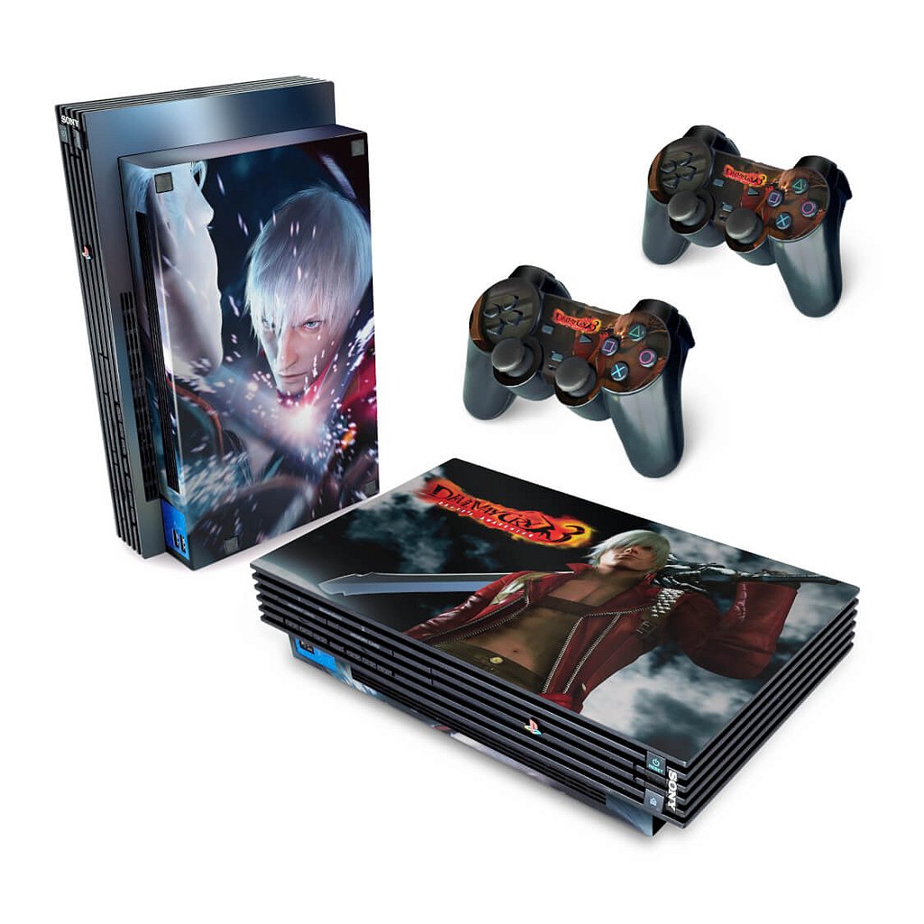 Skin Anti-Rage PS2 Fat - Devil May Cry 3