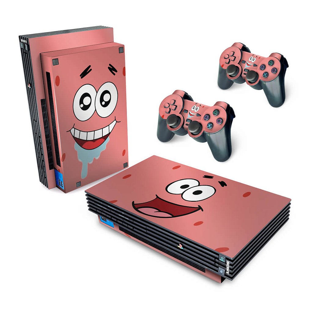 Skin Anti-Rage PS2 Fat - Patrick Bob Esponja
