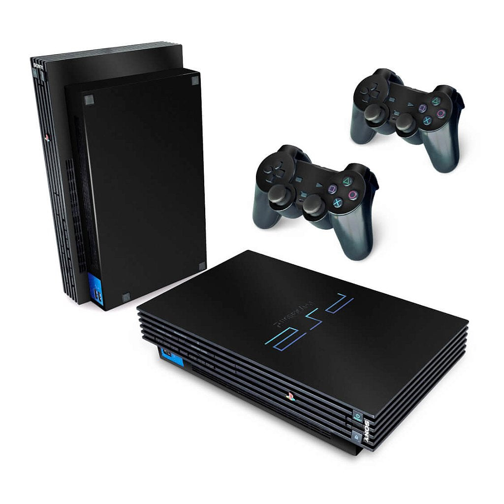 Skin Anti-Rage PS2 Fat - Preto Fosco Mate