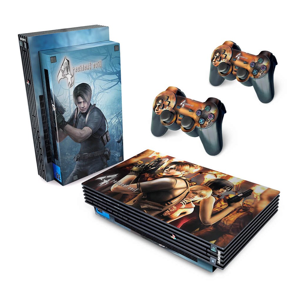 Skin Anti-Rage PS2 Fat - Resident Evil 4