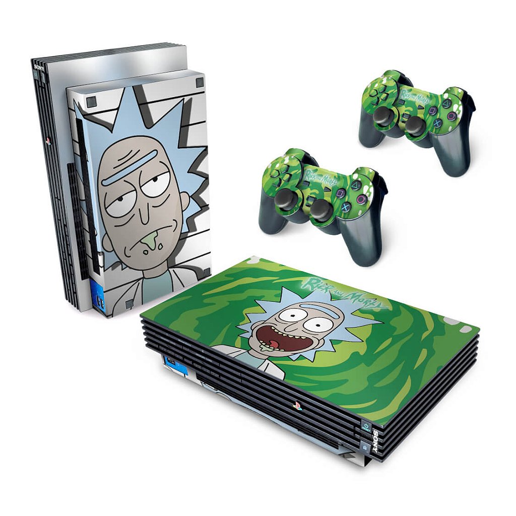Skin Anti-Rage PS2 Fat - Rick And Morty