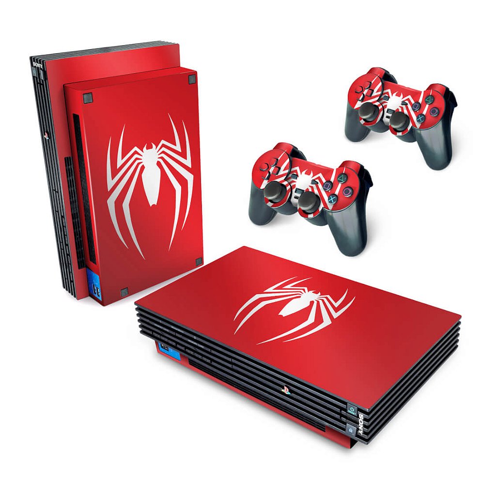 Skin Anti-Rage PS2 Fat - Spider-man Homem-Aranha