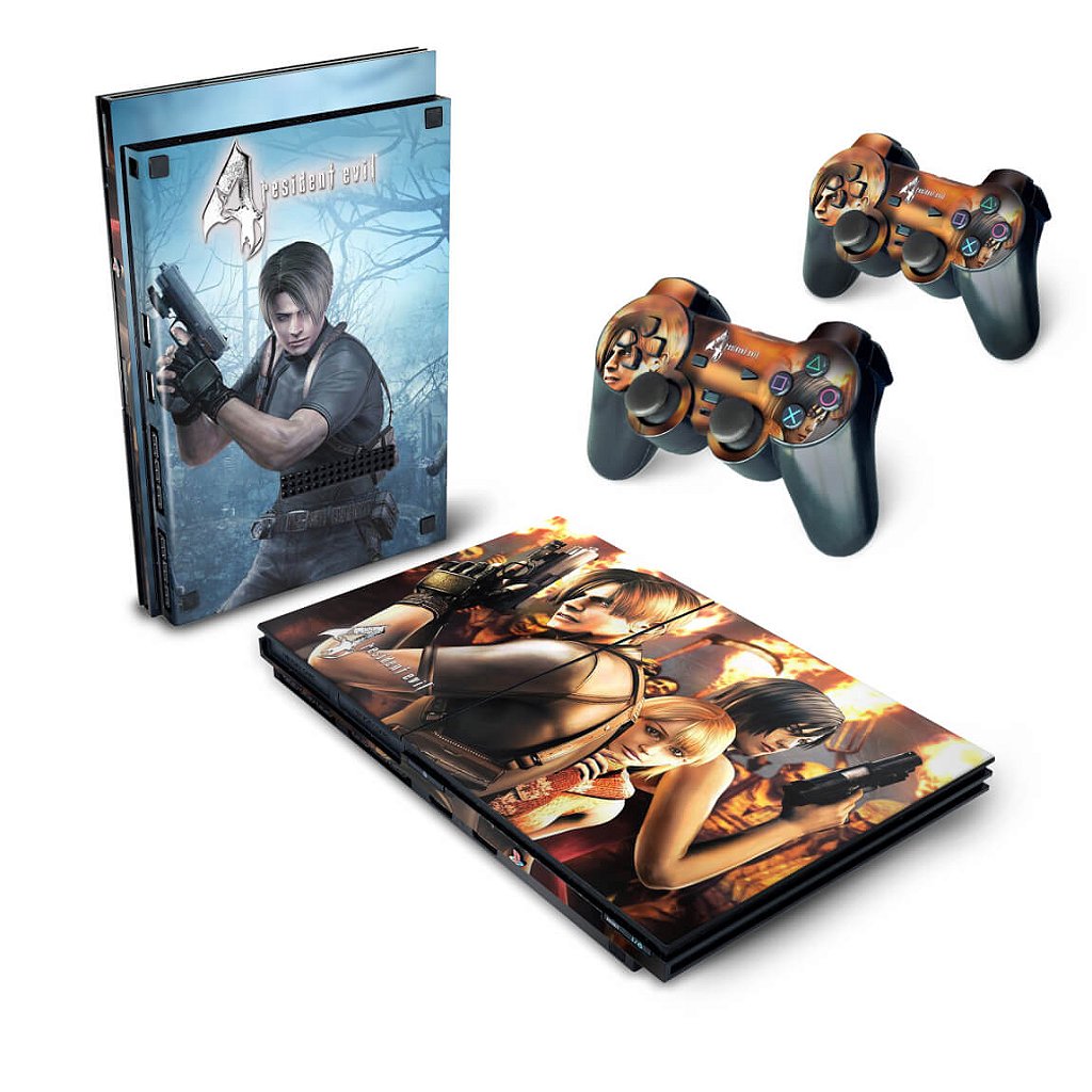 Skin Anti-Rage PS2 Slim - Resident Evil 4