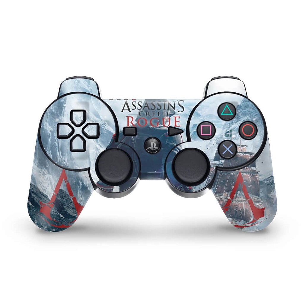 Skin Anti-Rage PS3 Controle - Assassins Creed Rogue