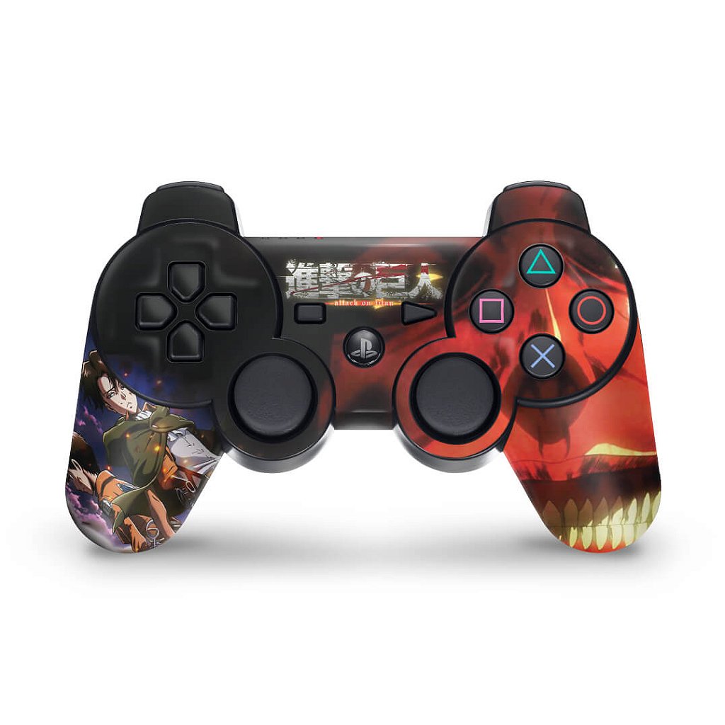 Skin Anti-Rage PS3 Controle - Attack On Titan #b