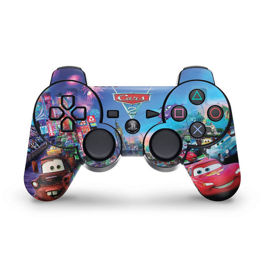 Skin Anti-Rage PS3 Controle - Carros 2 Cars