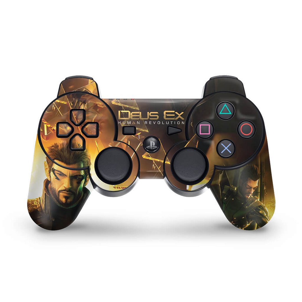Skin Anti-Rage PS3 Controle - Deus Ex Human