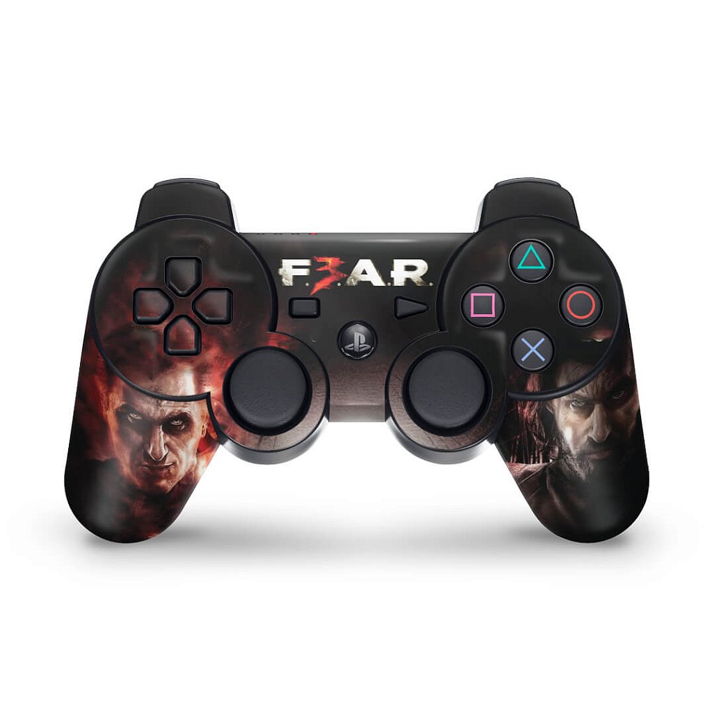 Skin Anti-Rage PS3 Controle - F3ar Fear 3