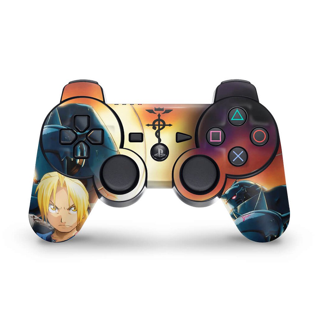 Skin Anti-Rage PS3 Controle - Fullmetal Alchemist