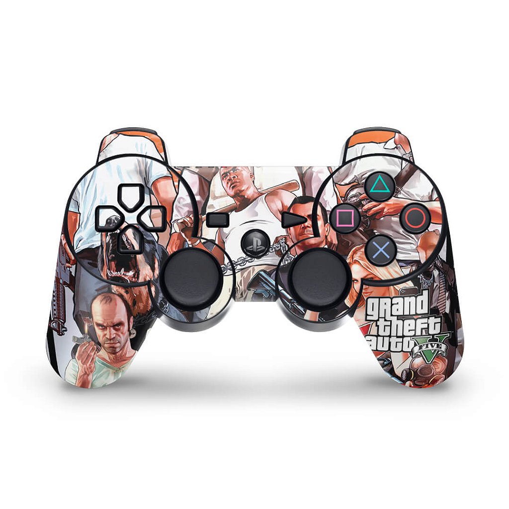 Skin Anti-Rage PS3 Controle - Gta V 5