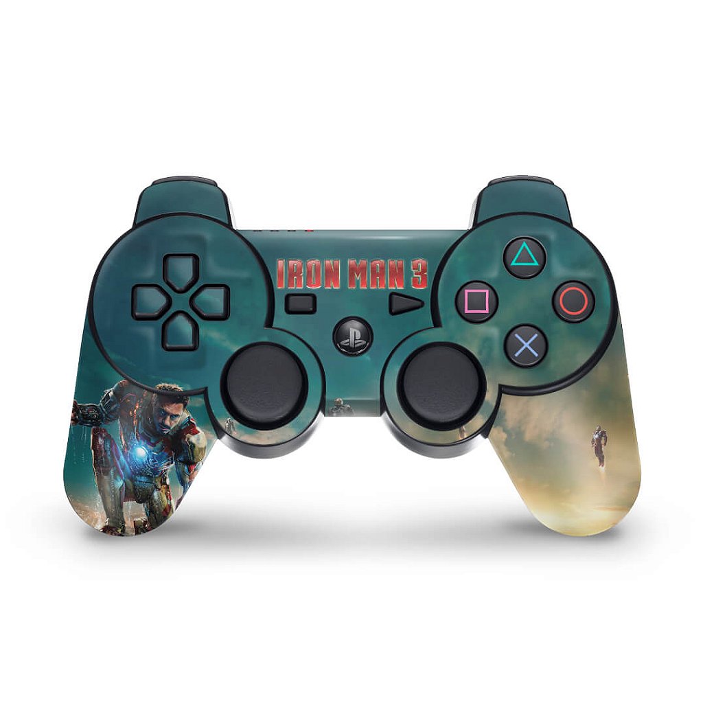 Skin Anti-Rage PS3 Controle - Homem De Ferro