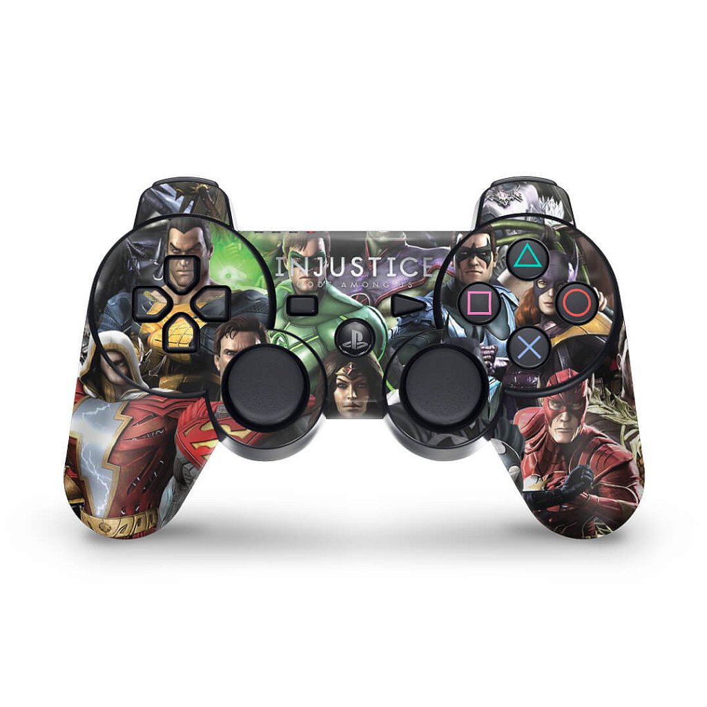 Skin Anti-Rage PS3 Controle - Injustice