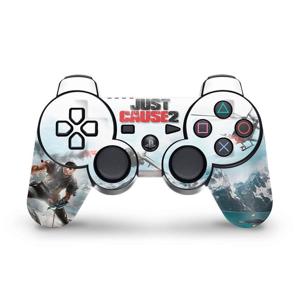 Skin Anti-Rage PS3 Controle - Just Cause 2