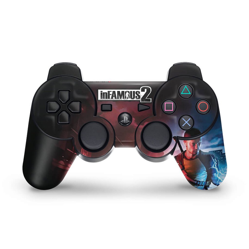 Skin Anti-Rage PS3 Controle - Infamous 2