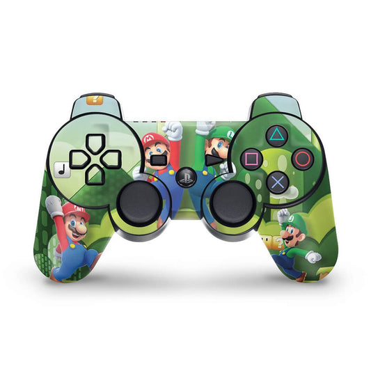 Skin Anti-Rage PS3 Controle - Mario & Luigi