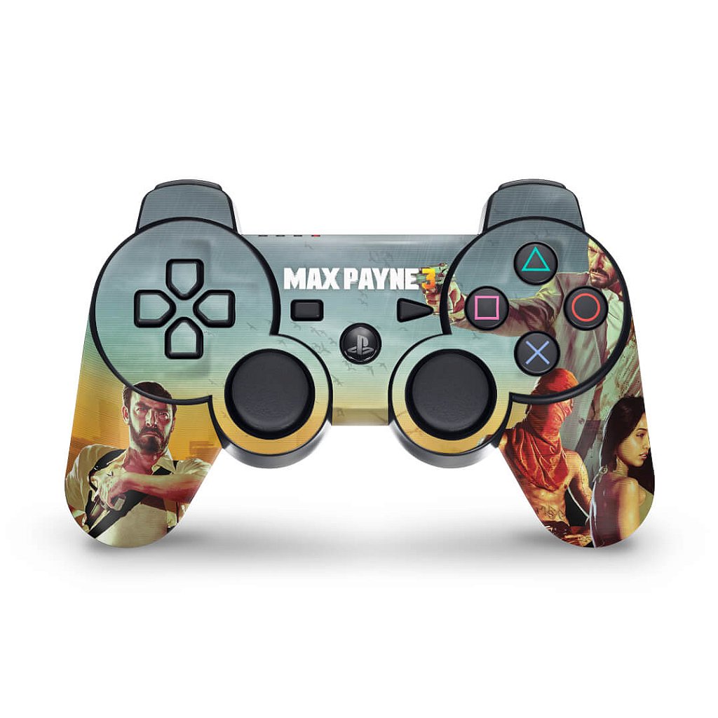 Skin Anti-Rage PS3 Controle - Max Payne 3