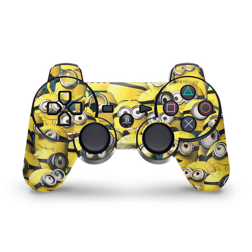 Skin Anti-Rage PS3 Controle - Minions