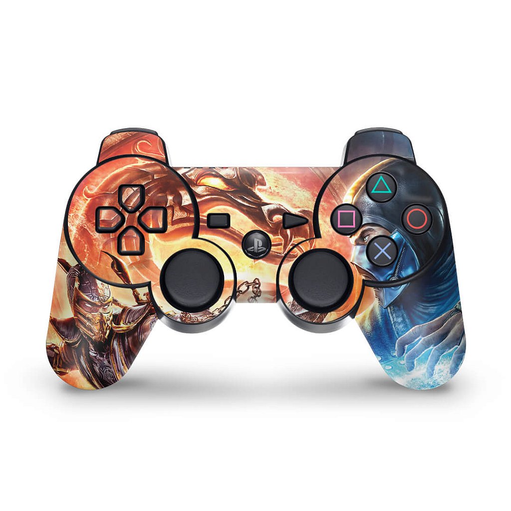 Skin Anti-Rage PS3 Controle - Mortal Kombat