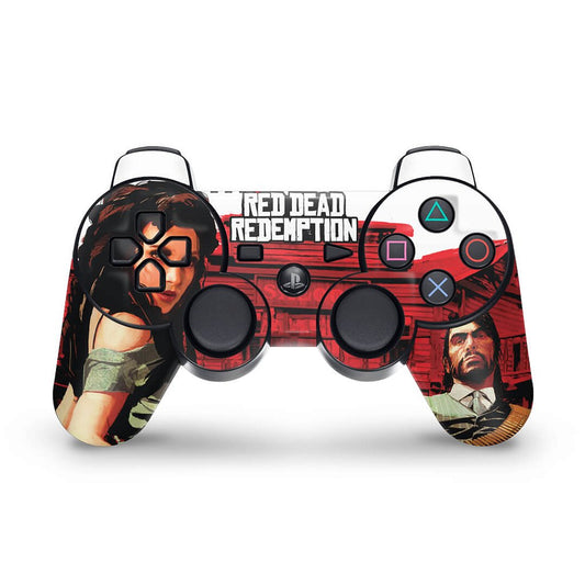 Skin Anti-Rage PS3 Controle - Red Dead Redemption