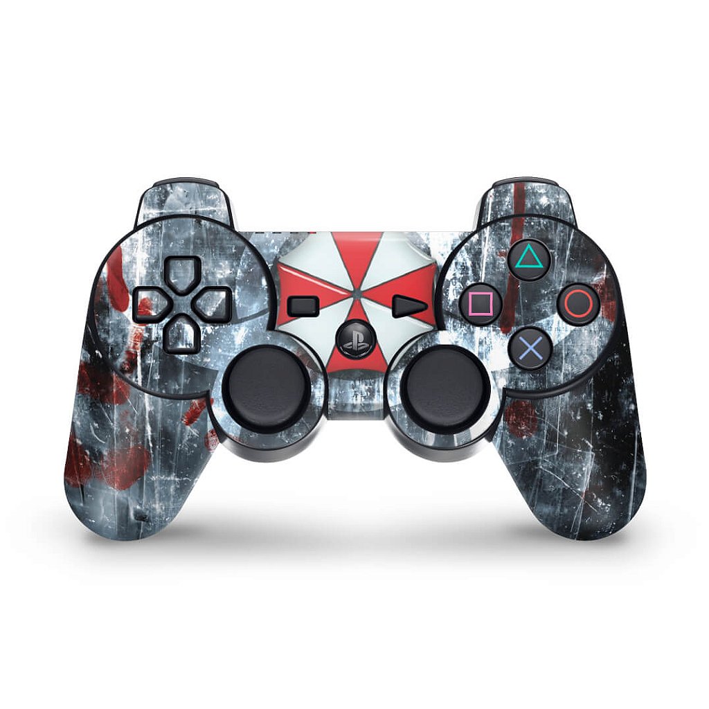 Skin Anti-Rage PS3 Controle - Resident Evil