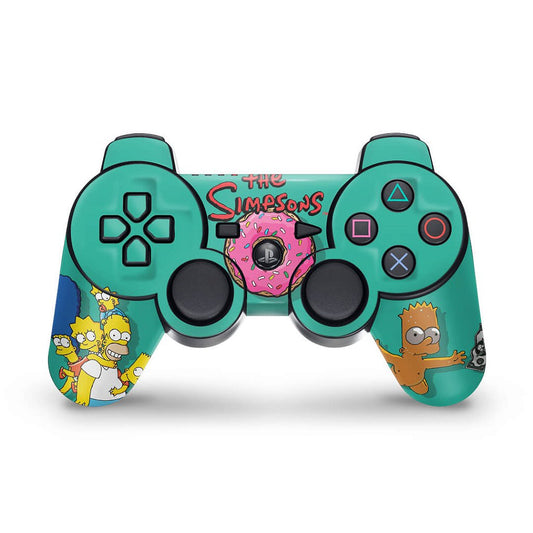 Skin Anti-Rage PS3 Controle - Simpsons