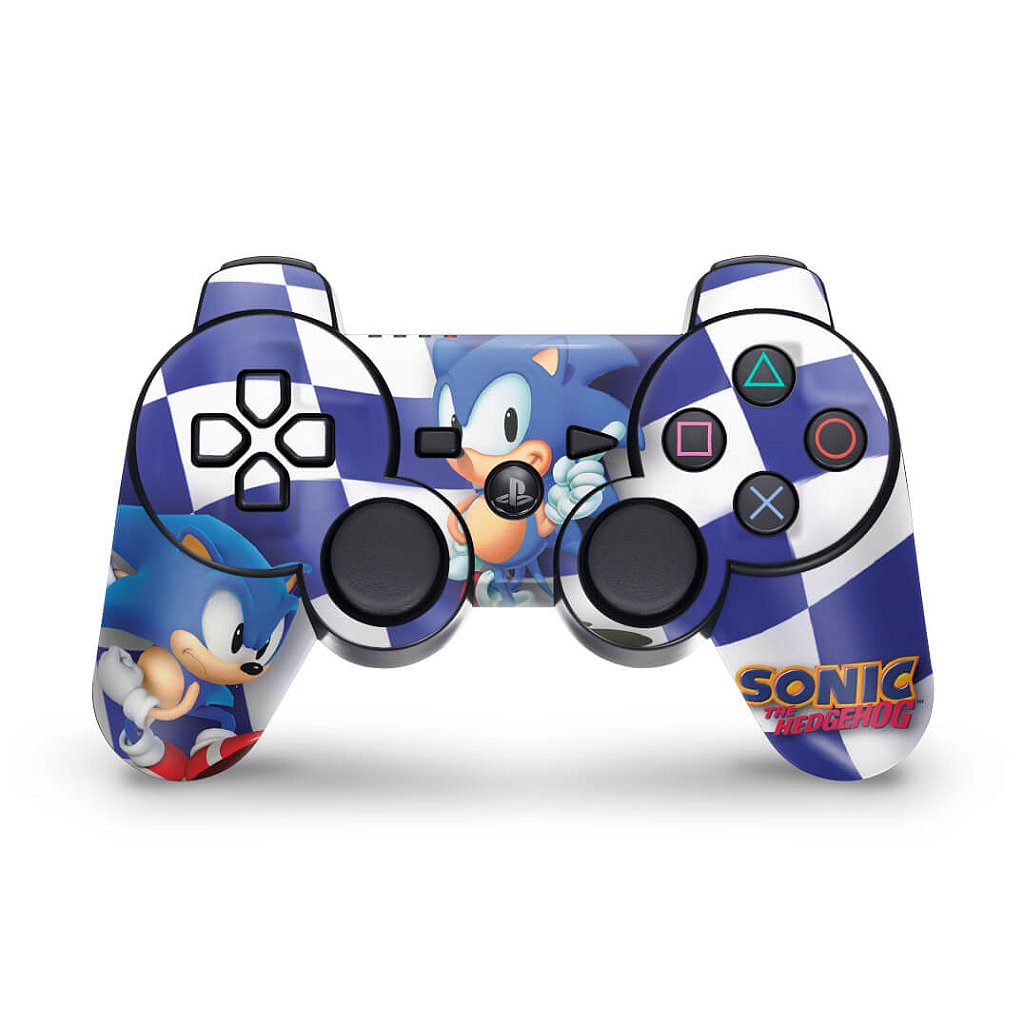 Skin Anti-Rage PS3 Controle - Sonic Hedgehog
