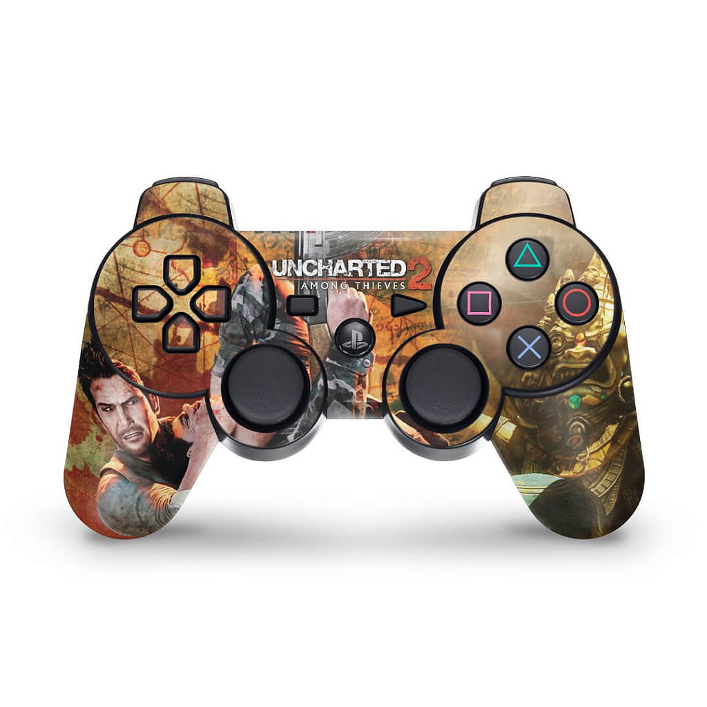 Skin Anti-Rage PS3 Controle - Uncharted 2