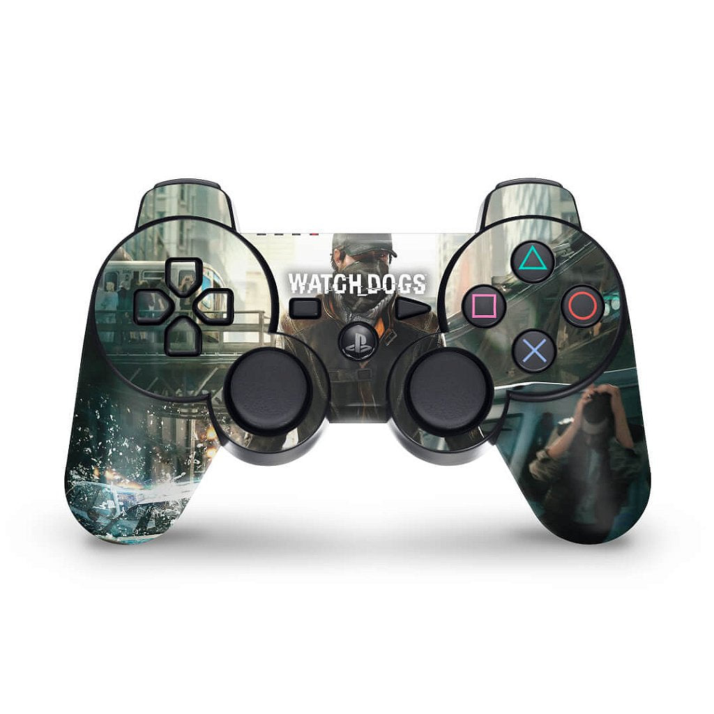 Skin Anti-Rage PS3 Controle - Watch Dogs