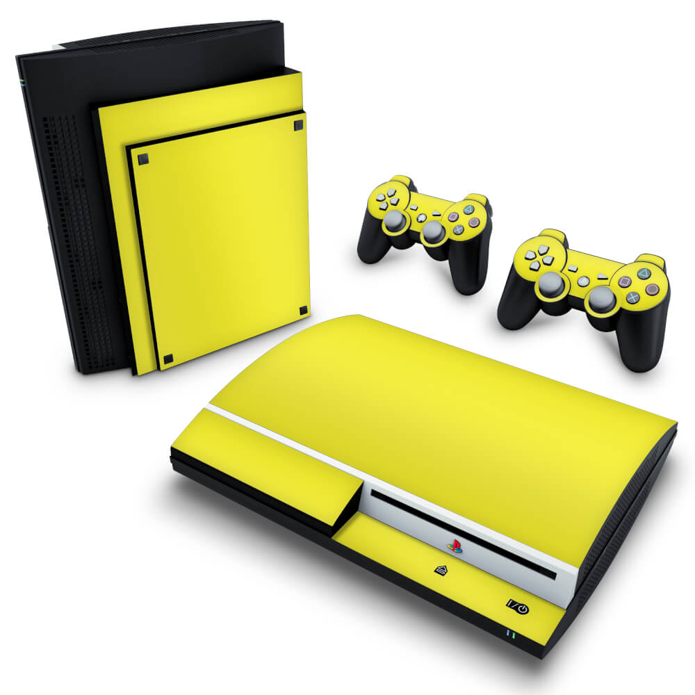 Skin Anti-Rage PS3 Fat - Amarelo