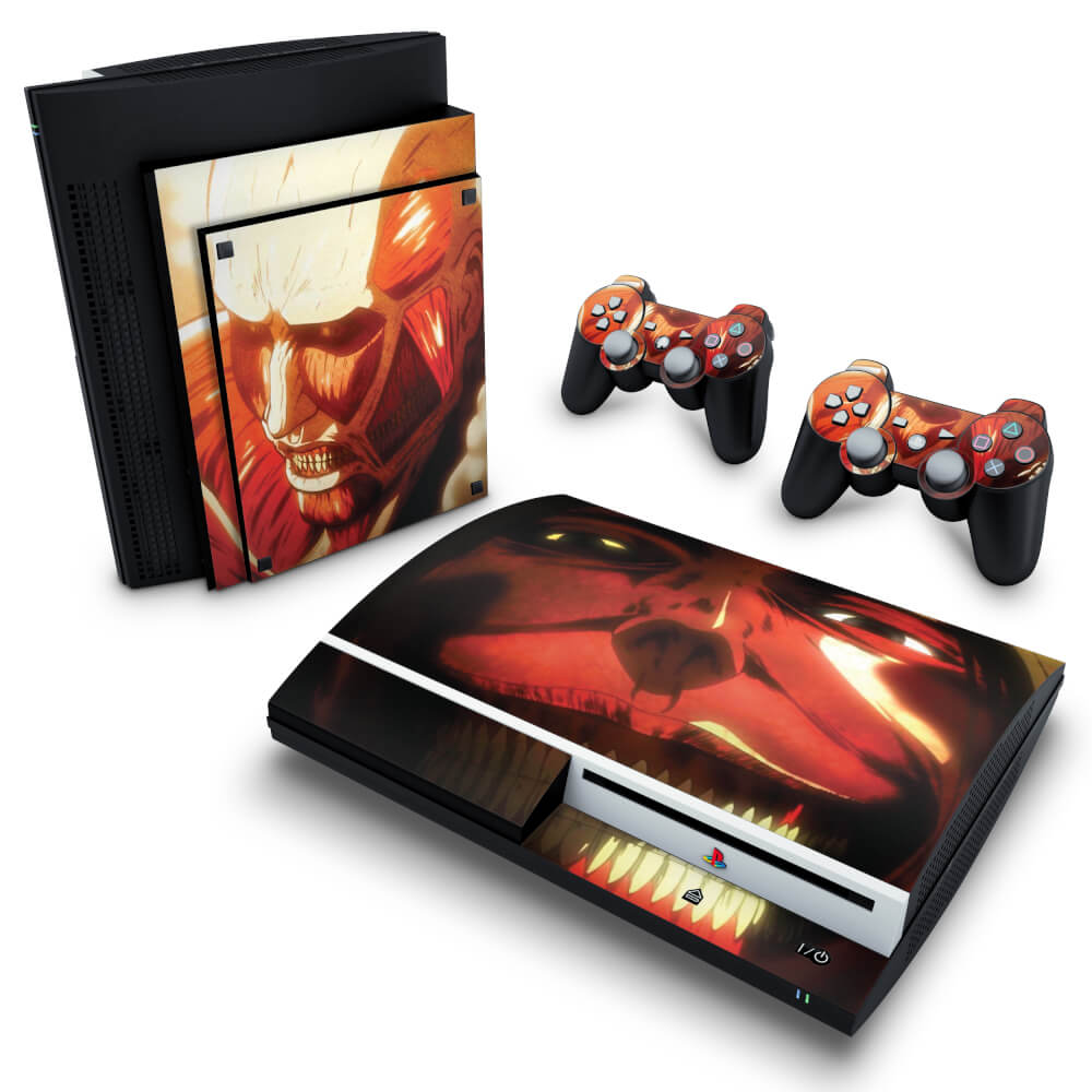 Skin Anti-Rage PS3 Fat - Attack on Titan #B