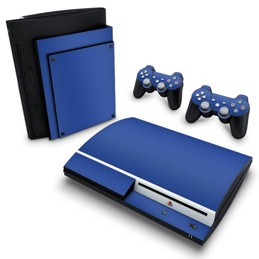 Skin Anti-Rage PS3 Fat - Azul Escuro