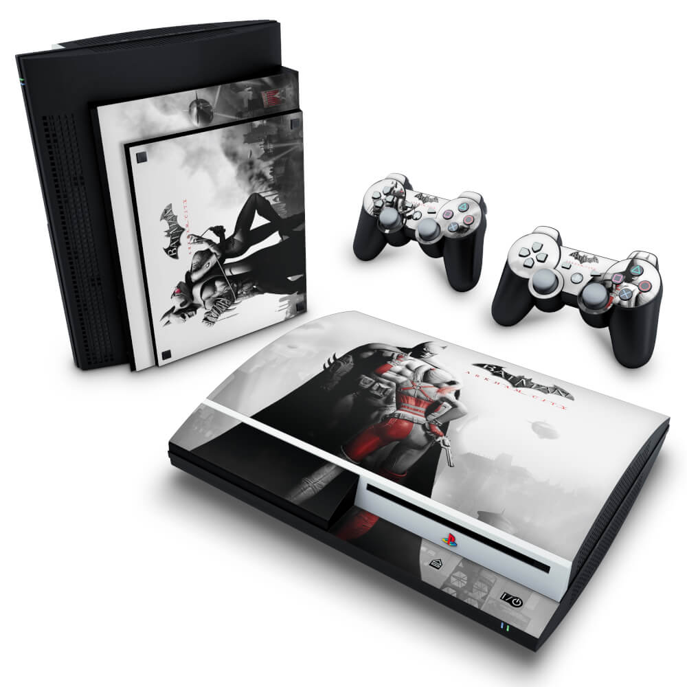Skin Anti-Rage PS3 Fat - Batman Akham City