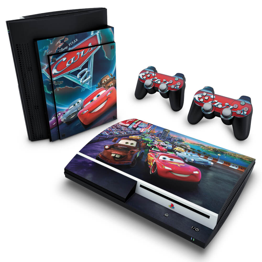 Skin Anti-Rage PS3 Fat - Carros