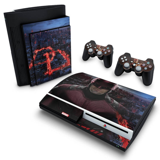 Skin Anti-Rage PS3 Fat - Daredevil Demolidor