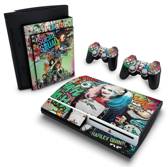 Skin Anti-Rage PS3 Fat - Esquadrão Suicida #A