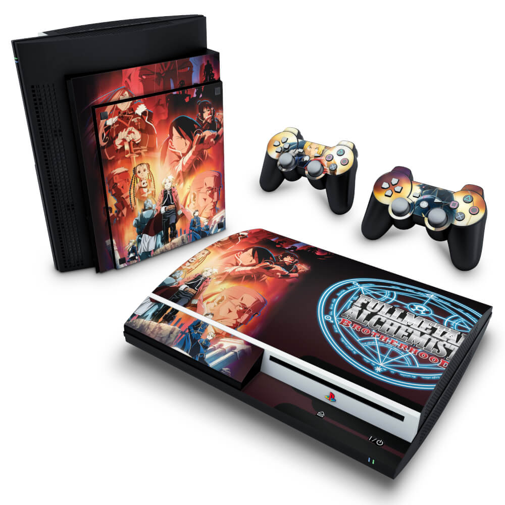 Skin Anti-Rage PS3 Fat - Fullmetal Alchemist: Brotherhood