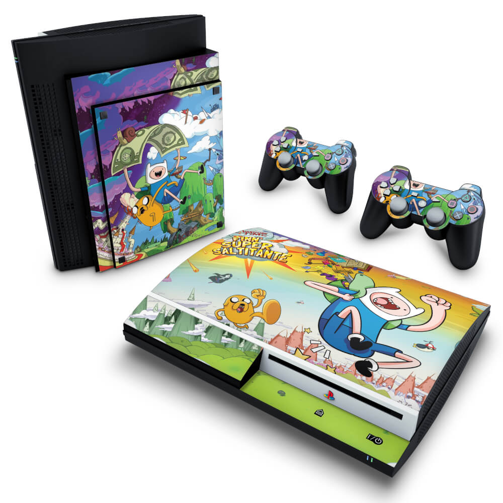 Skin Anti-Rage PS3 Fat - Hora de Aventura