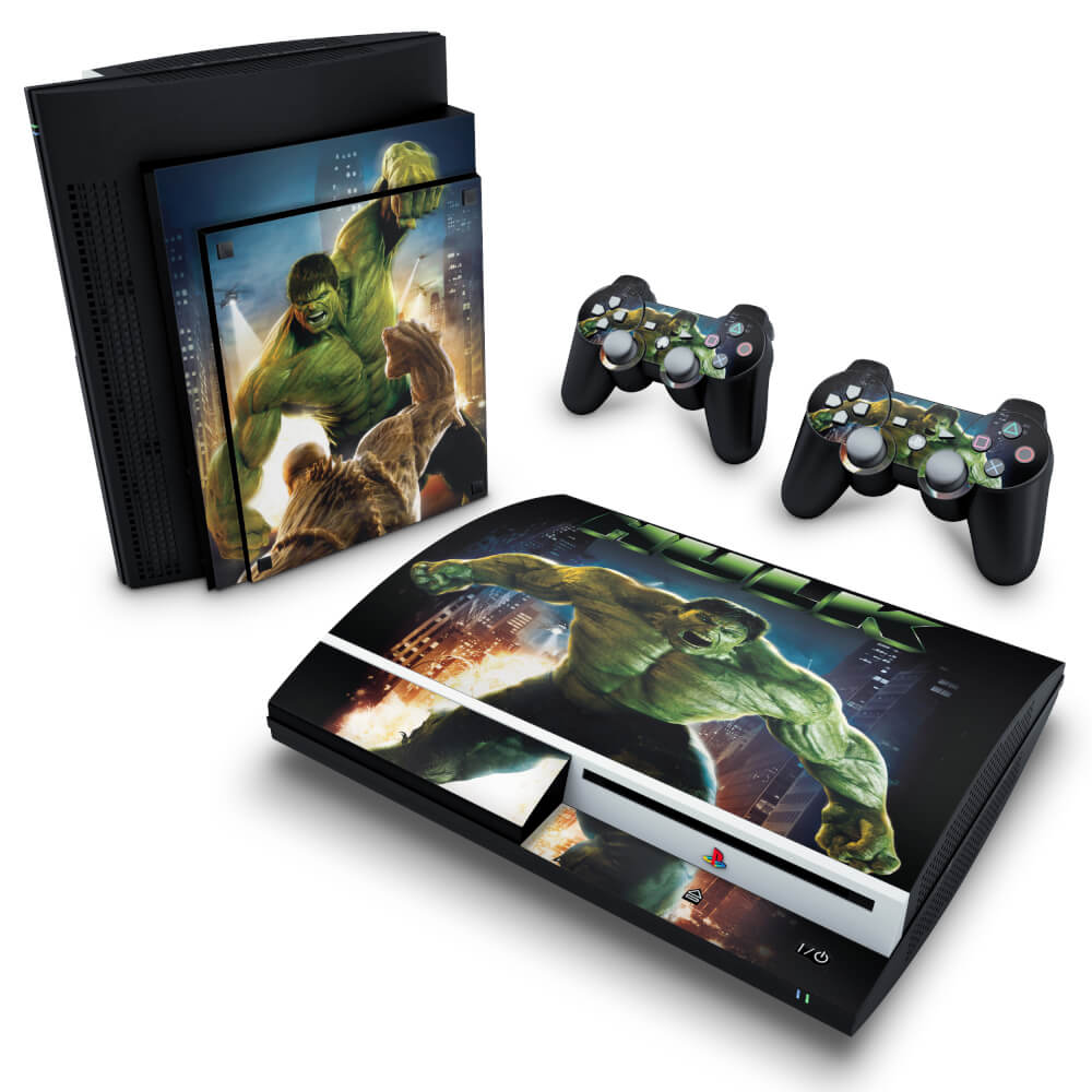 Skin Anti-Rage PS3 Fat - Hulk