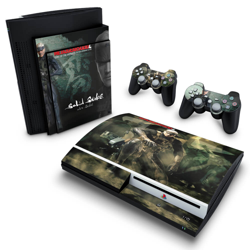 Skin Anti-Rage PS3 Fat - Metal Gear Solid 4