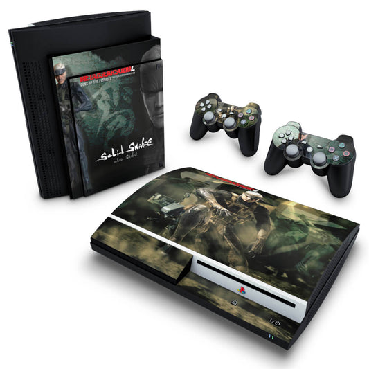 Skin Anti-Rage PS3 Fat - Metal Gear Solid 4