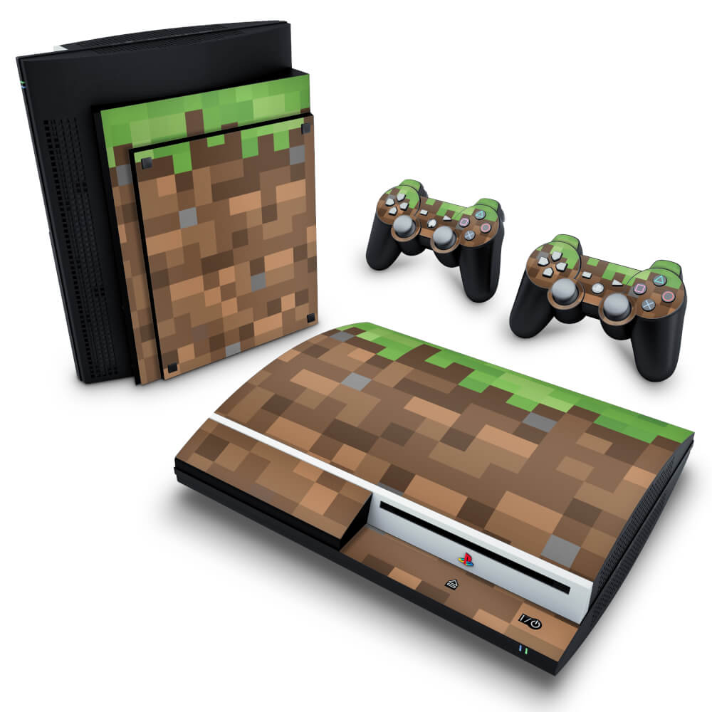 Skin Anti-Rage PS3 Fat - Minecraft