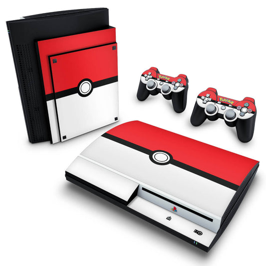 Skin Anti-Rage PS3 Fat - Pokemon Pokebola