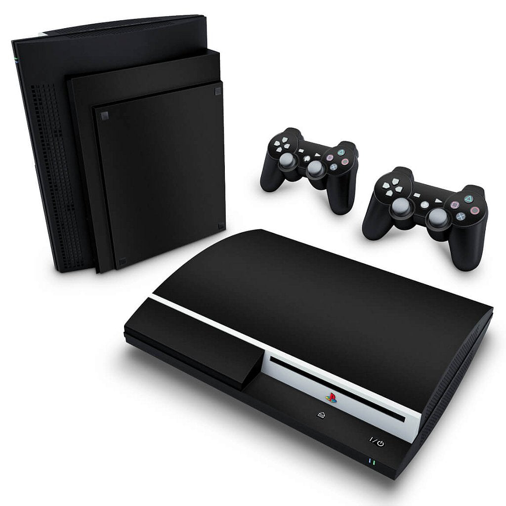 Skin Anti-Rage PS3 Fat - Preto Fosco Mate
