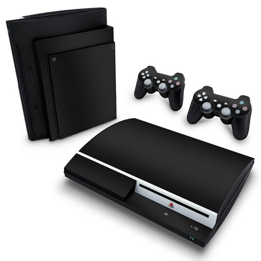 Skin Anti-Rage PS3 Fat - Preto Fosco Mate